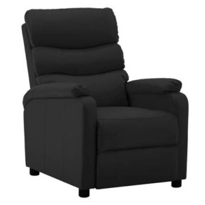 Fauteuil vidaXL Zwart