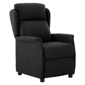 Fauteuil vidaXL Zwart