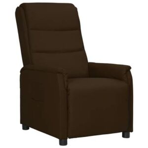 Fauteuil vidaXL Bruin