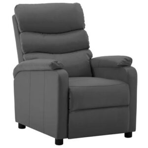 Fauteuil vidaXL Grijs