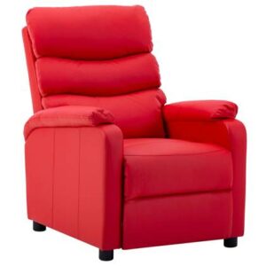 Fauteuil vidaXL Rood