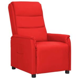 Fauteuil vidaXL Rood