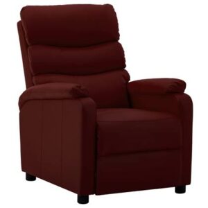 Fauteuil vidaXL Rood