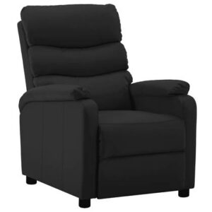 Fauteuil vidaXL Zwart