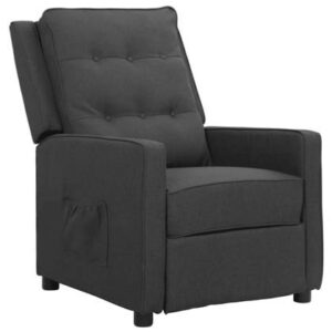 Fauteuil vidaXL Grijs