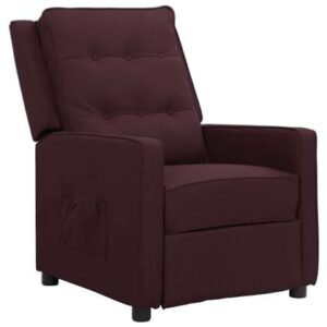 Fauteuil vidaXL Paars