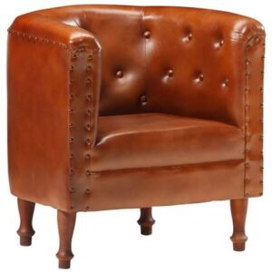 Fauteuil vidaXL Bruin