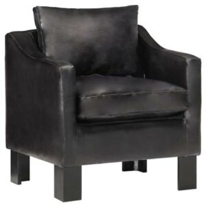 Fauteuil vidaXL Zwart