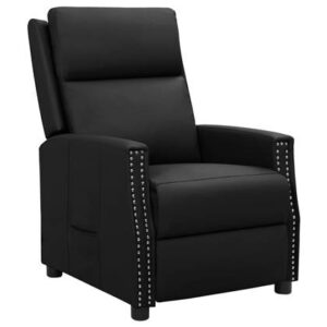 Fauteuil vidaXL Zwart