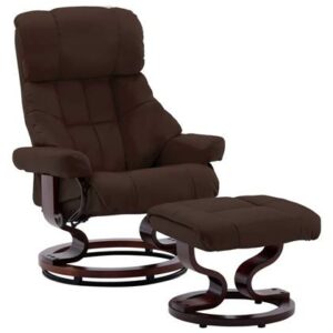 Fauteuil vidaXL Bruin