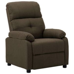 Fauteuil vidaXL Bruin