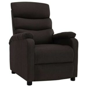 Fauteuil vidaXL Bruin