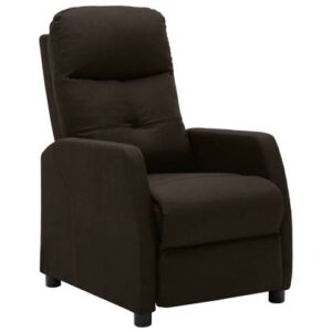 Fauteuil vidaXL Bruin