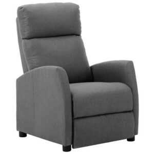 Fauteuil vidaXL Grijs