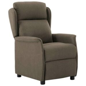 Fauteuil vidaXL Taupe