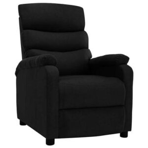 Fauteuil vidaXL Zwart