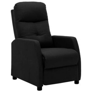 Fauteuil vidaXL Zwart