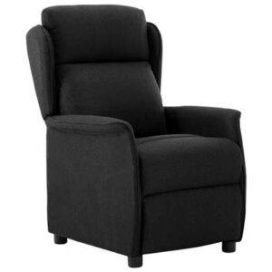 Fauteuil vidaXL Zwart