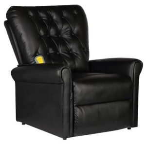 Fauteuil vidaXL Zwart