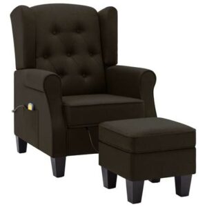 Fauteuil vidaXL Bruin