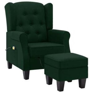 Fauteuil vidaXL Groen