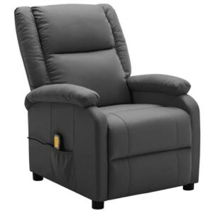 Fauteuil vidaXL Antraciet