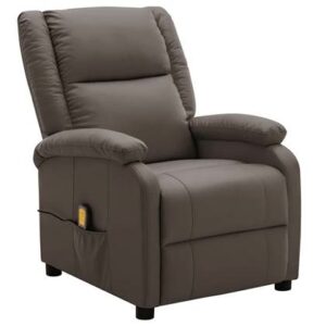 Fauteuil vidaXL Bruin