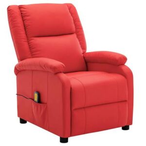 Fauteuil vidaXL Rood