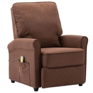 Fauteuil vidaXL Bruin