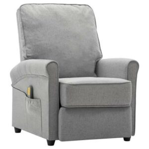 Fauteuil vidaXL Grijs