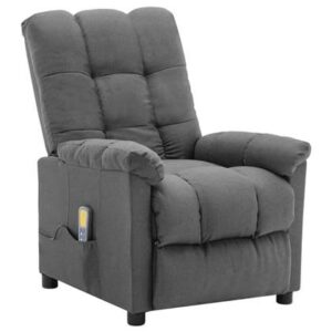 Fauteuil vidaXL Grijs