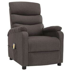 Fauteuil vidaXL Taupe