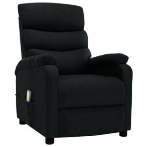 Fauteuil vidaXL Zwart