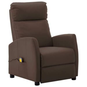 Fauteuil vidaXL Bruin