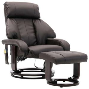 Fauteuil vidaXL Bruin