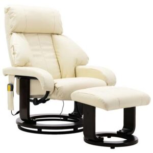 Fauteuil vidaXL Wit