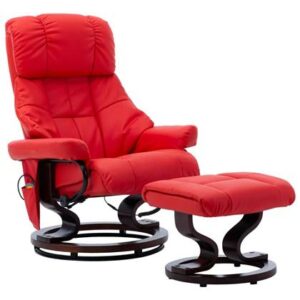 Fauteuil vidaXL Rood