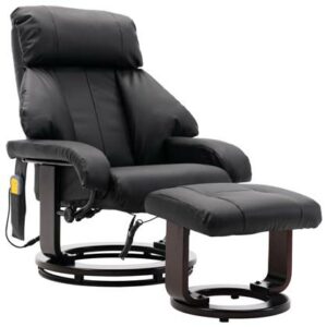 Fauteuil vidaXL Zwart