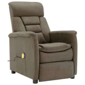 Fauteuil vidaXL Taupe