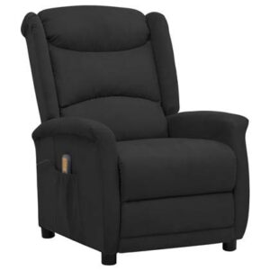 Fauteuil vidaXL Zwart