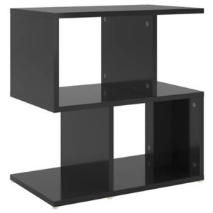 Sidetable vidaXL Zwart