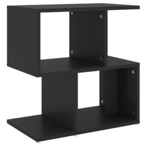 Sidetable vidaXL Zwart