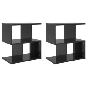 Sidetable vidaXL Zwart