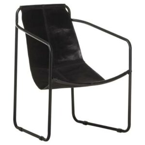 Fauteuil vidaXL Zwart