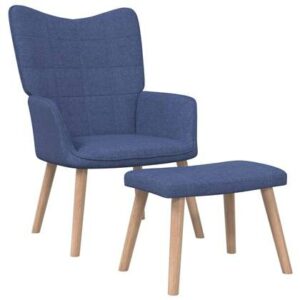 Fauteuil vidaXL Blauw