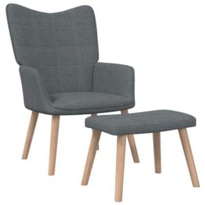 Fauteuil vidaXL Grijs