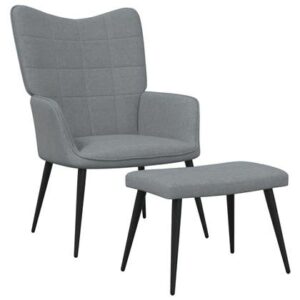 Fauteuil vidaXL Grijs