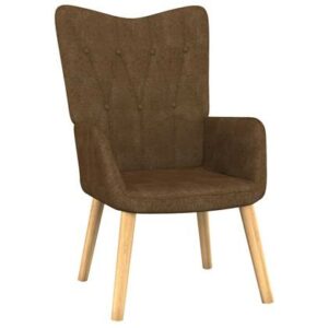 Fauteuil vidaXL Bruin