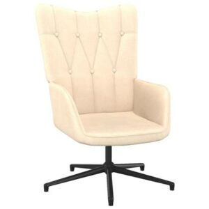 Fauteuil vidaXL Crème