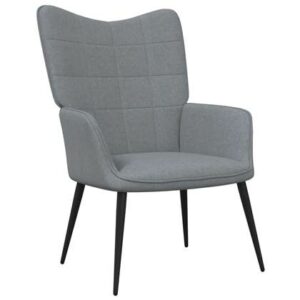 Fauteuil vidaXL Grijs